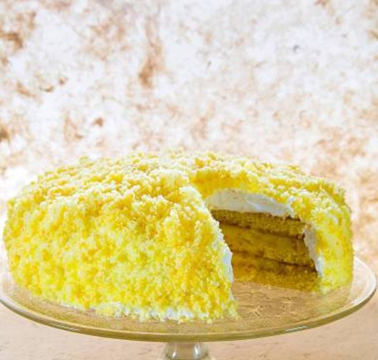 PRIMA: torta mimosa classica
